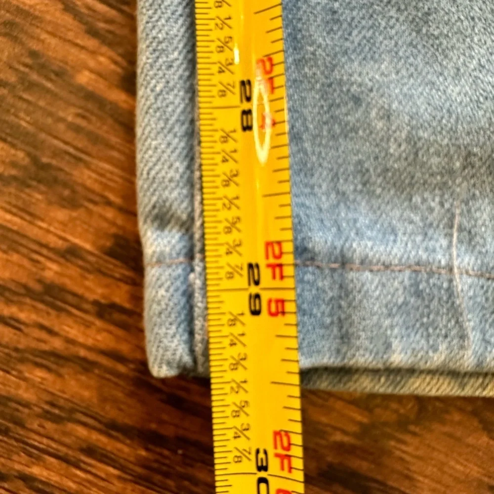 Vintage 1970 Levis 530 Orange Tab Straight Leg Denim Jeans 80s Men's Sz 34 / 32
